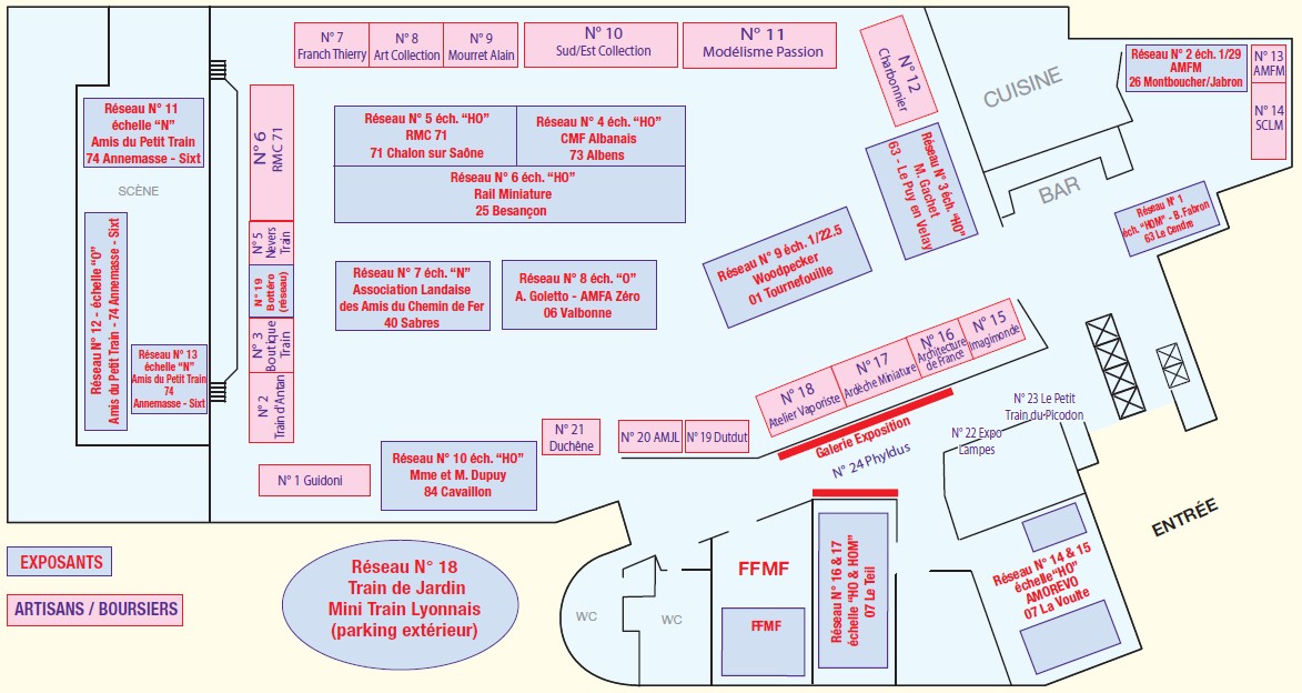 Plan salle
