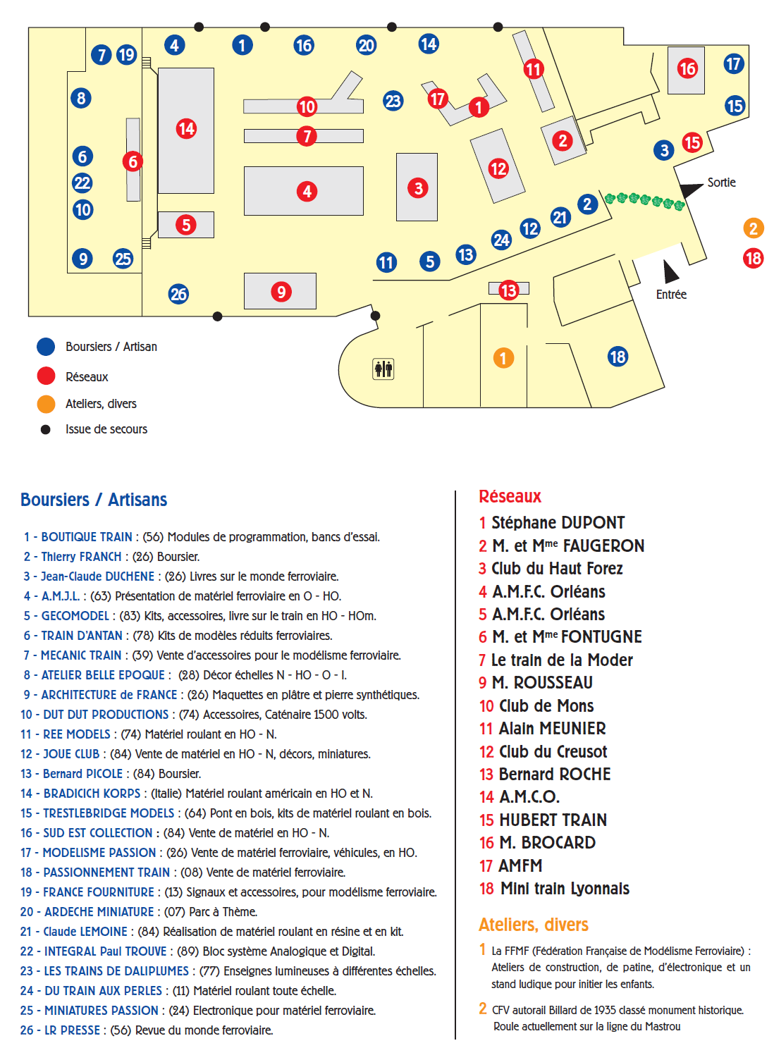 Plan Salle Expo 2012