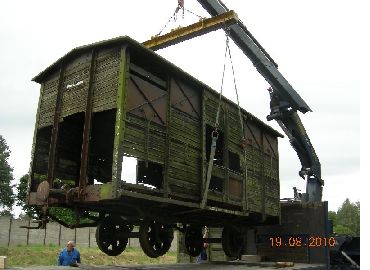 Chargement des wagons  Raucoule Brossette le 18.8